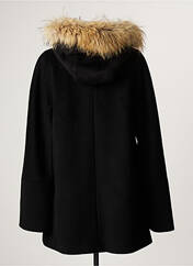 Manteau long noir LAUREN VIDAL pour femme seconde vue