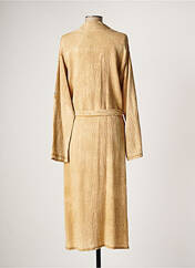 Robe longue beige LAUREN VIDAL pour femme seconde vue