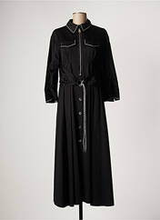 Robe longue noir DERISHOW pour femme seconde vue