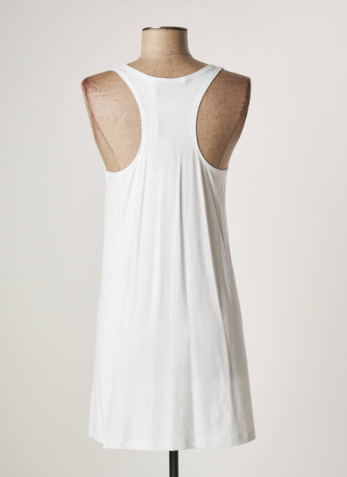 Robe courte beige LAUREN VIDAL pour femme