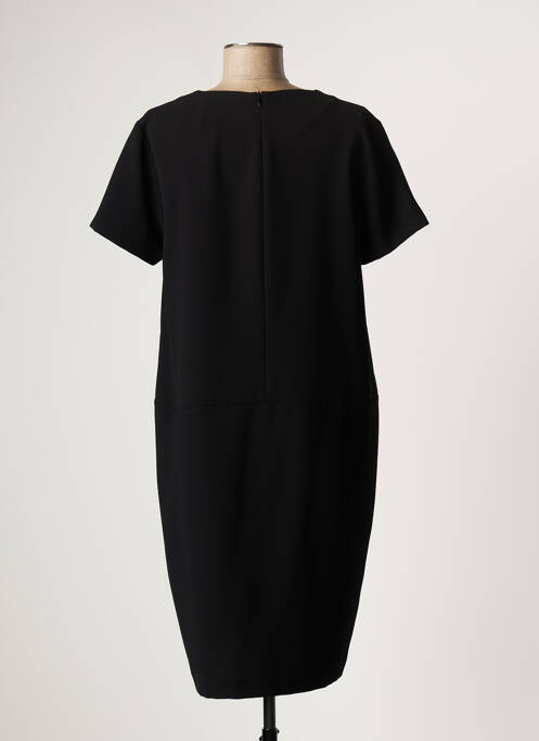 Robe mi-longue noir LAUREN VIDAL pour femme