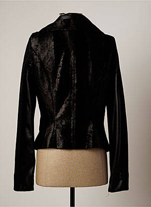 Veste casual poches noir LAUREN VIDAL femme