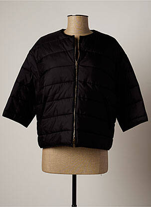 Doudoune fermeture zippée sur le devant sans capuche noir MANILA GRACE femme