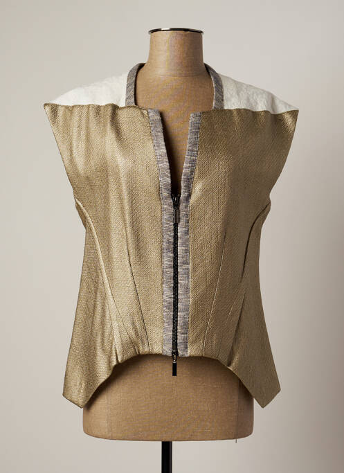 Veste casual jaune LAUREN VIDAL pour femme