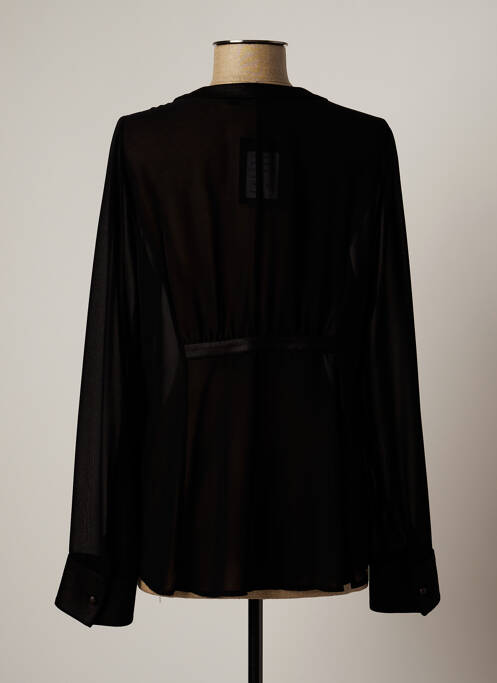 Chemisier noir LAUREN VIDAL pour femme