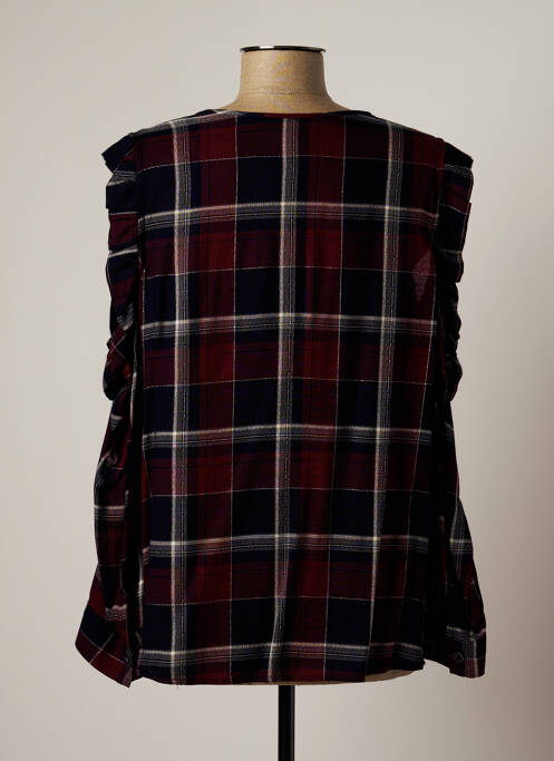 Chemisier violet LAUREN VIDAL pour femme