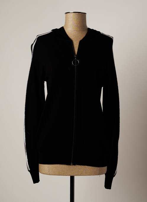 Veste casual noir LAUREN VIDAL pour femme