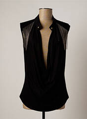 Top noir LAUREN VIDAL pour femme seconde vue