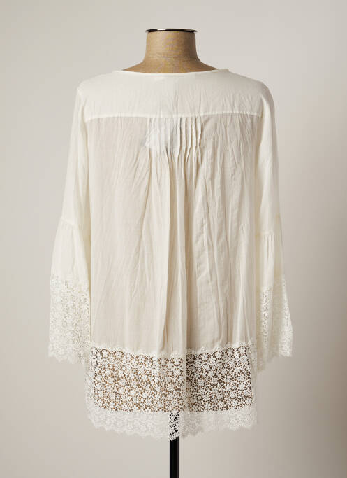 Blouse blanc LAUREN VIDAL pour femme