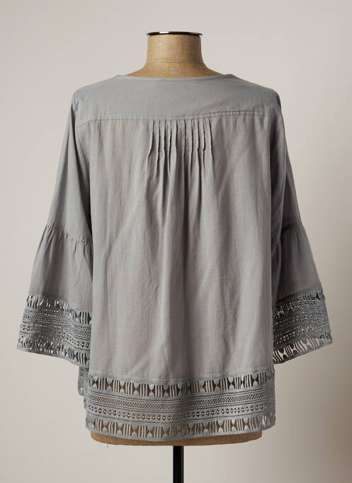 Blouse gris LAUREN VIDAL pour femme