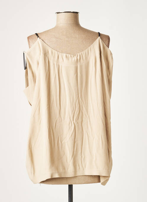 Blouse beige LAUREN VIDAL pour femme