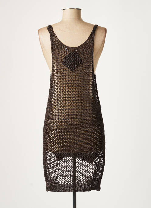 Top marron LAUREN VIDAL pour femme