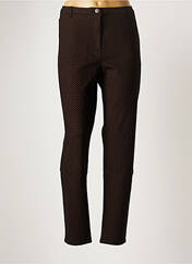 Pantalon chino marron BRANDTEX pour femme seconde vue