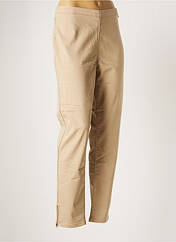 Pantalon slim beige MADO ET LES AUTRES pour femme seconde vue