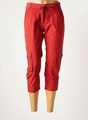 Pantacourt stretch taille normale rouge LE PETIT BAIGNEUR femme
