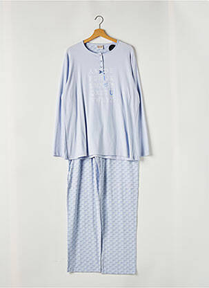 Pyjama bleu EGATEX pour femme
