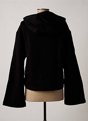 Sweat-shirt à capuche noir REEBOK femme