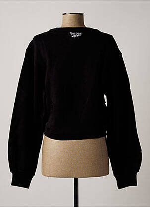 Sweat-shirt sans capuche noir REEBOK femme