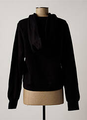 Sweat-shirt à capuche noir REEBOK pour femme seconde vue