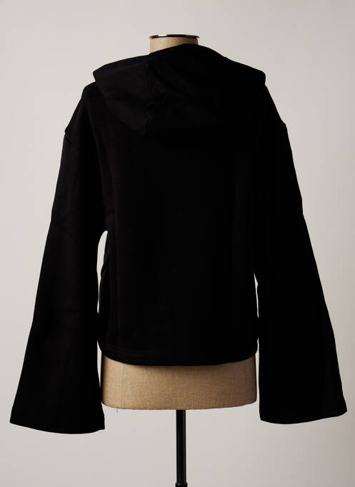 Sweat-shirt à capuche noir REEBOK pour femme