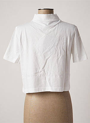 T-shirt sérigraphie manches courtes blanc REEBOK femme