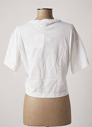 T-shirt sérigraphie manches courtes blanc REEBOK femme