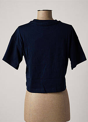 T-shirt sérigraphie manches courtes bleu REEBOK femme