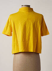 T-shirt jaune REEBOK pour femme seconde vue