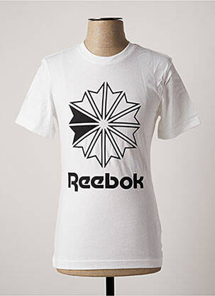 T-shirt blanc REEBOK pour homme
