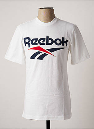 T-shirt blanc REEBOK pour homme