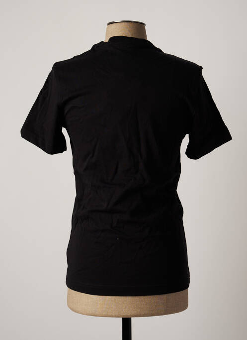 T-shirt coupe cintrée manches courtes noir REEBOK homme