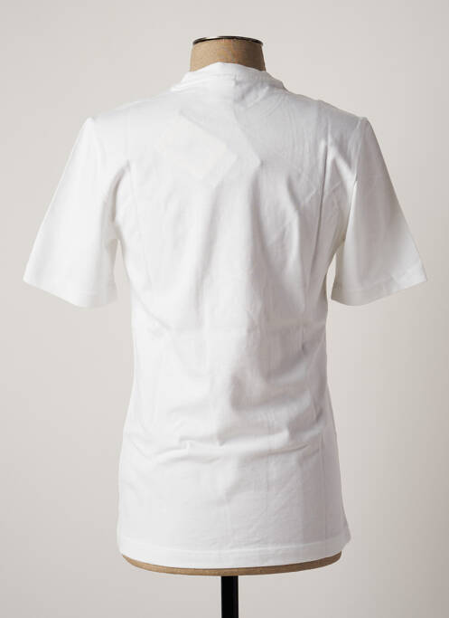 T-shirt coupe cintrée manches courtes blanc REEBOK homme