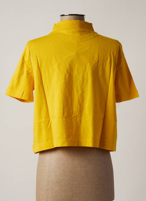 T-shirt jaune REEBOK femme