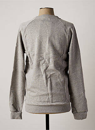 Sweat-shirt stretch manches longues gris REEBOK homme