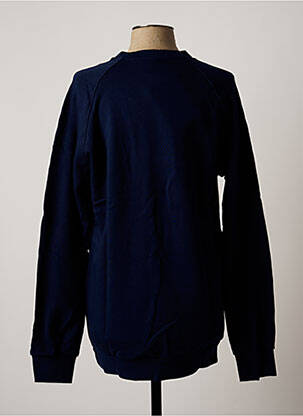 Sweat-shirt finition bords-côtes manches longues bleu REEBOK homme