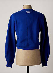 Sweat-shirt bleu REEBOK pour femme seconde vue