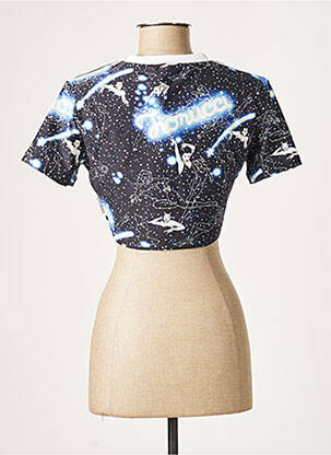 T-shirt bleu ADIDAS femme