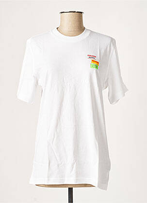 T-shirt blanc ADIDAS femme
