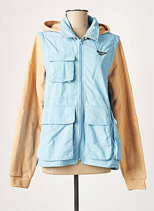 Coupe-vent a capuche a capuche bleu REEBOK femme