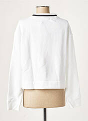 Sweat-shirt blanc ADIDAS pour femme seconde vue