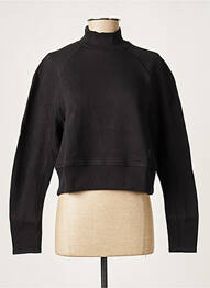 Sweat-shirt stretch manches longues noir ADIDAS femme