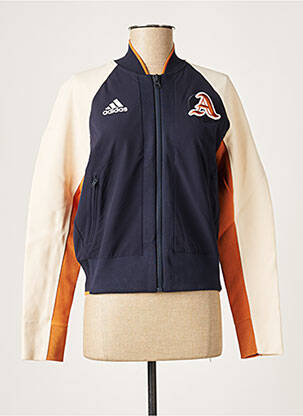 Veste casual poches bleu ADIDAS femme
