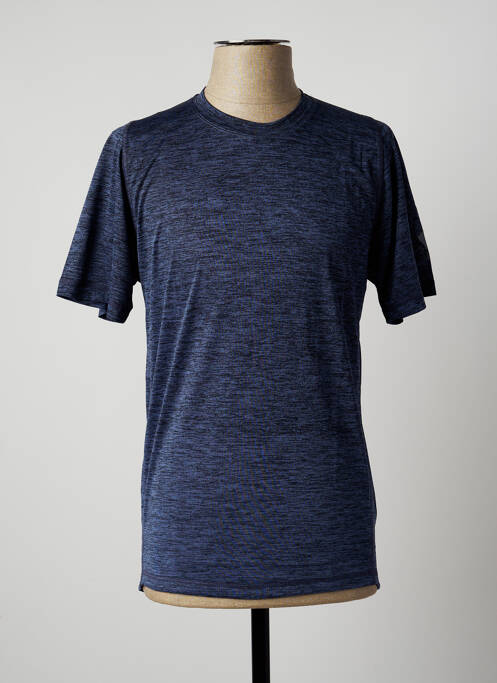 T-shirt bleu ADIDAS pour homme