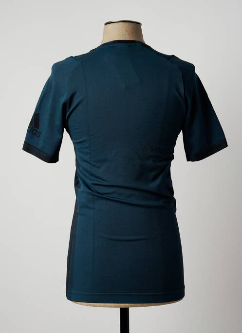 T-shirt bleu ADIDAS pour homme