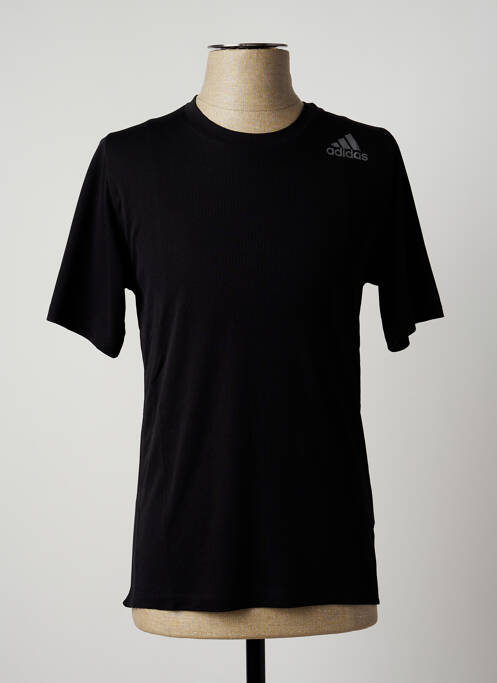 T-shirt noir ADIDAS pour homme