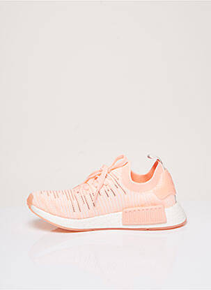 Baskets matière lisse talon plat jusqu'à 3cm rose ADIDAS femme