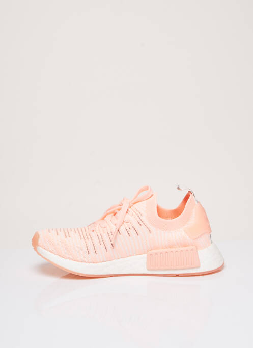 Baskets matière lisse talon plat jusqu'à 3cm rose ADIDAS femme