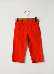 Pantalon droit rouge PETIT BATEAU pour enfant seconde vue