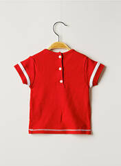 T-shirt rouge BULLE DE BB pour garçon seconde vue