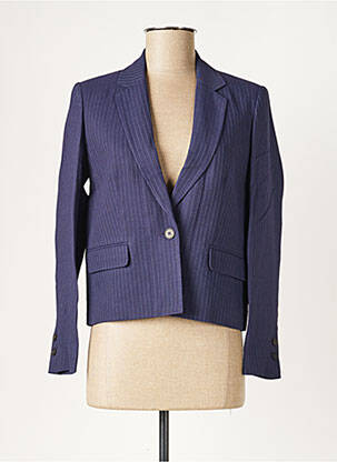 Blazer poches bleu COMPTOIR DES COTONNIERS femme